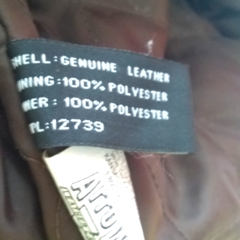 CHARLES KLEIN LEATHER JACKET - Picture 3 of 3